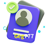 Tornar-se um membro do Geg777 é muito simples